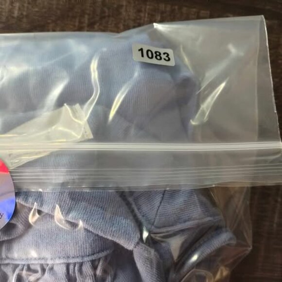 FP Beach Blue Tie Shoulder Dress S Soft 100% Cotton Boho Cottagecore Sundress‎ - Picture 9 of 10